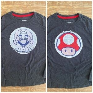 Super Mario long sleeve Tee boys size 7​